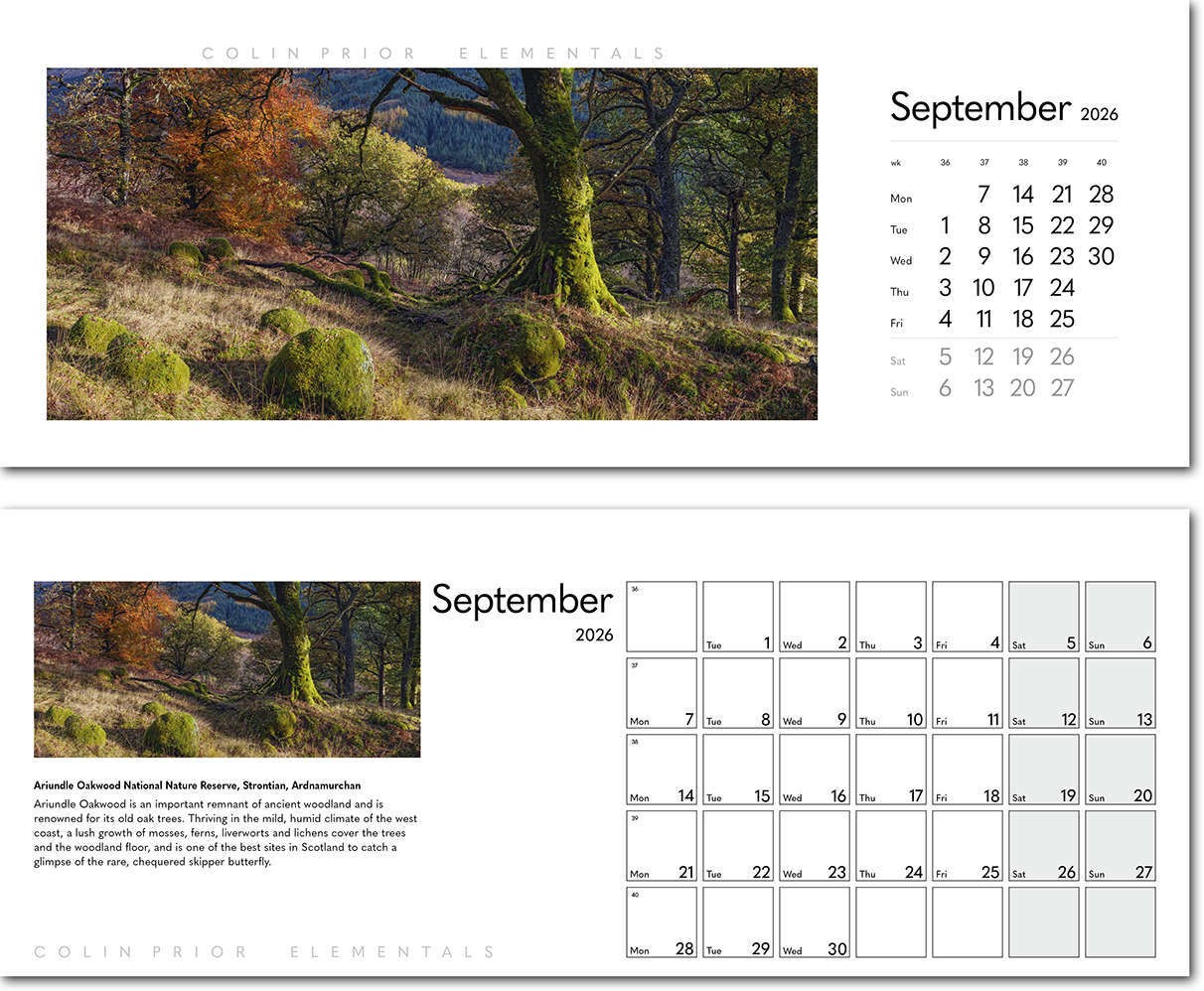 Colin Prior Note Station Desk Calendar 