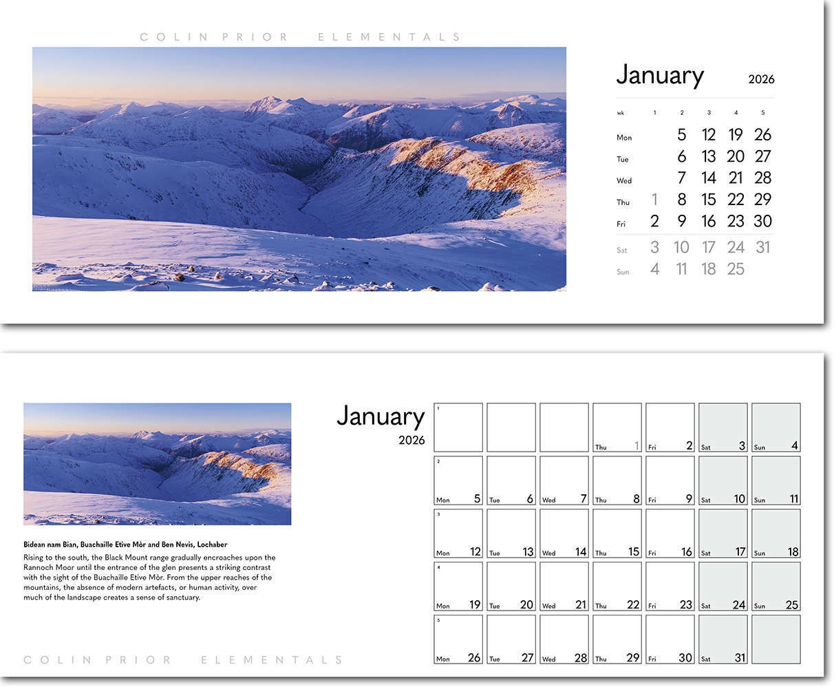 Colin Prior Task Station Desk Calendar