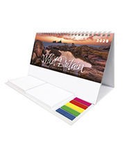 Wild Britain Note Station Desk Calendar 