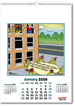 Working Wind-Ups Wall Calendar