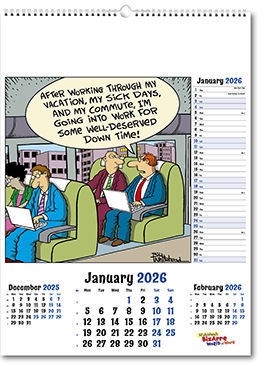 Bizarre World of Work Wall Calendar