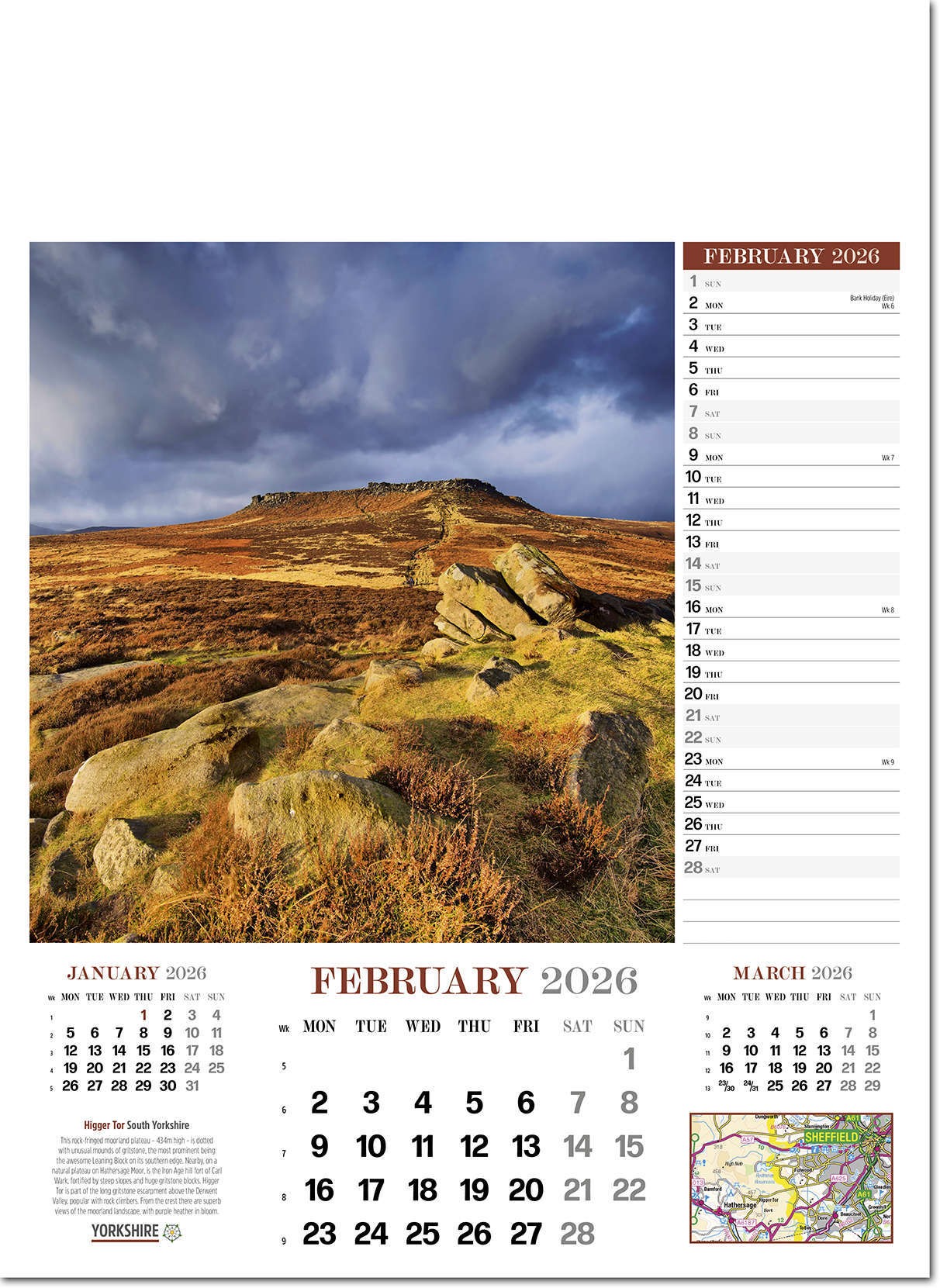 Yorkshire Calendar