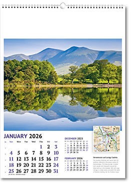 Beautiful Britain Wall Calendar