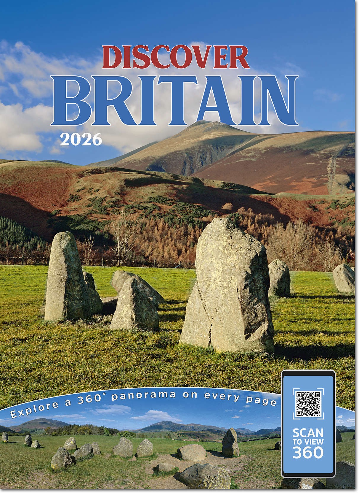 Discover Britain Wall Calendar