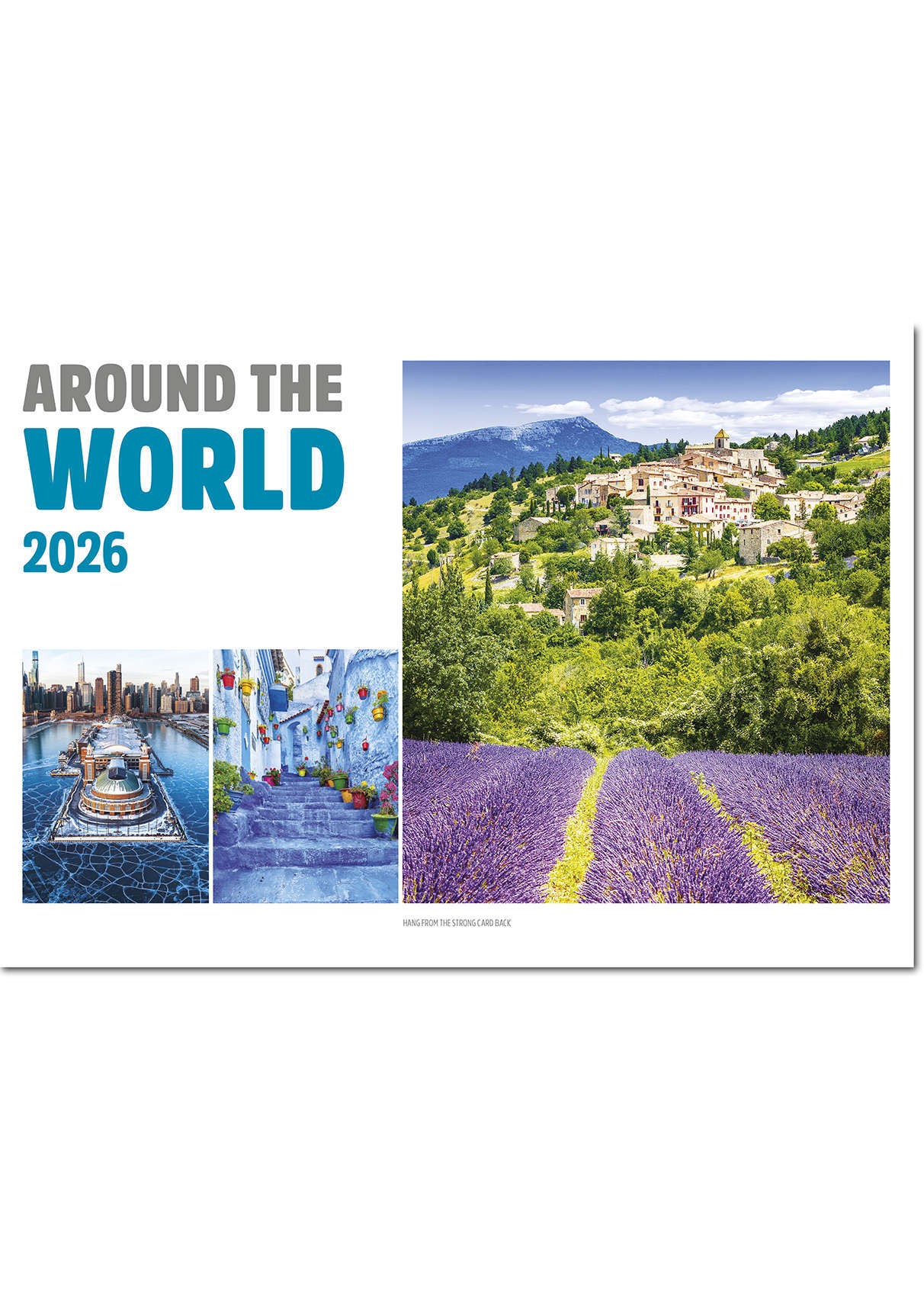 Around the World Postage Saver Calendar