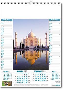 Around the World Calendar