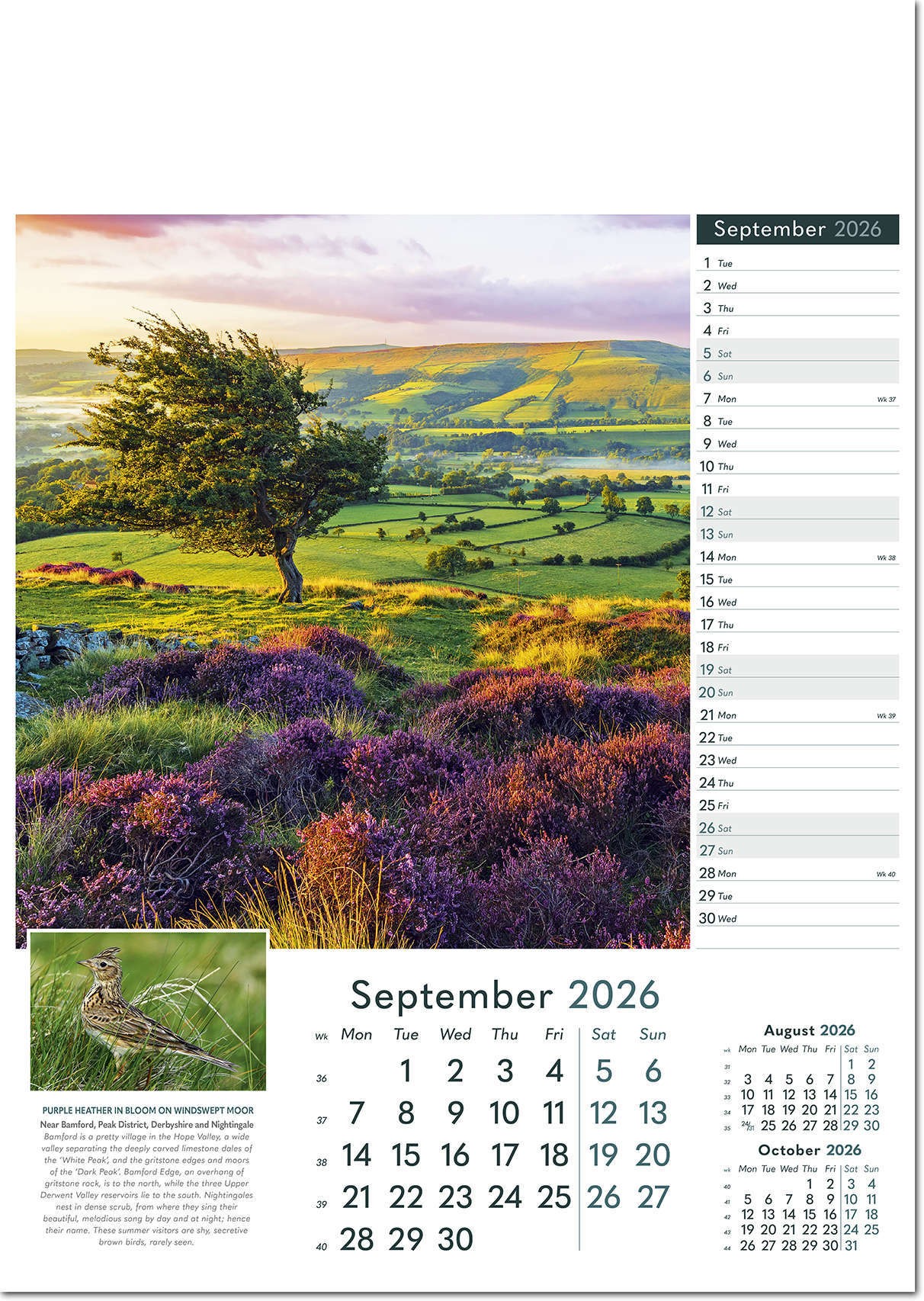 Rural Britain Wall Calendar